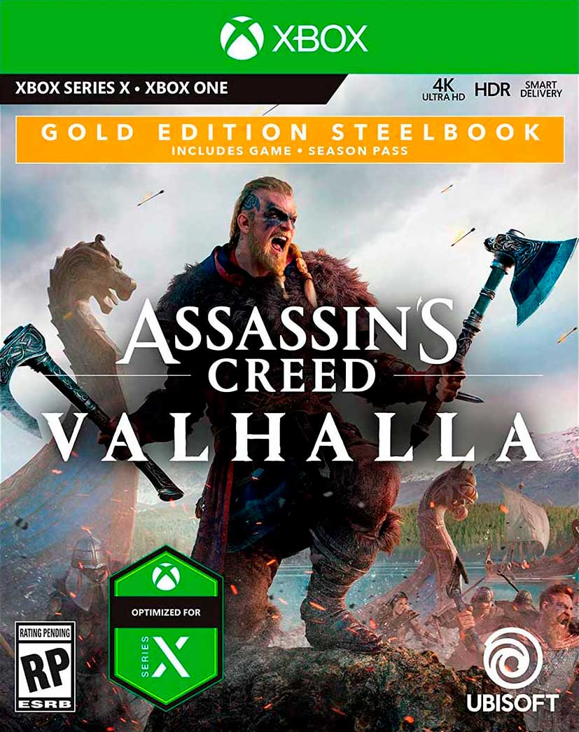 Assassin's Creed Valhalla - Gold Edition - Steelbook