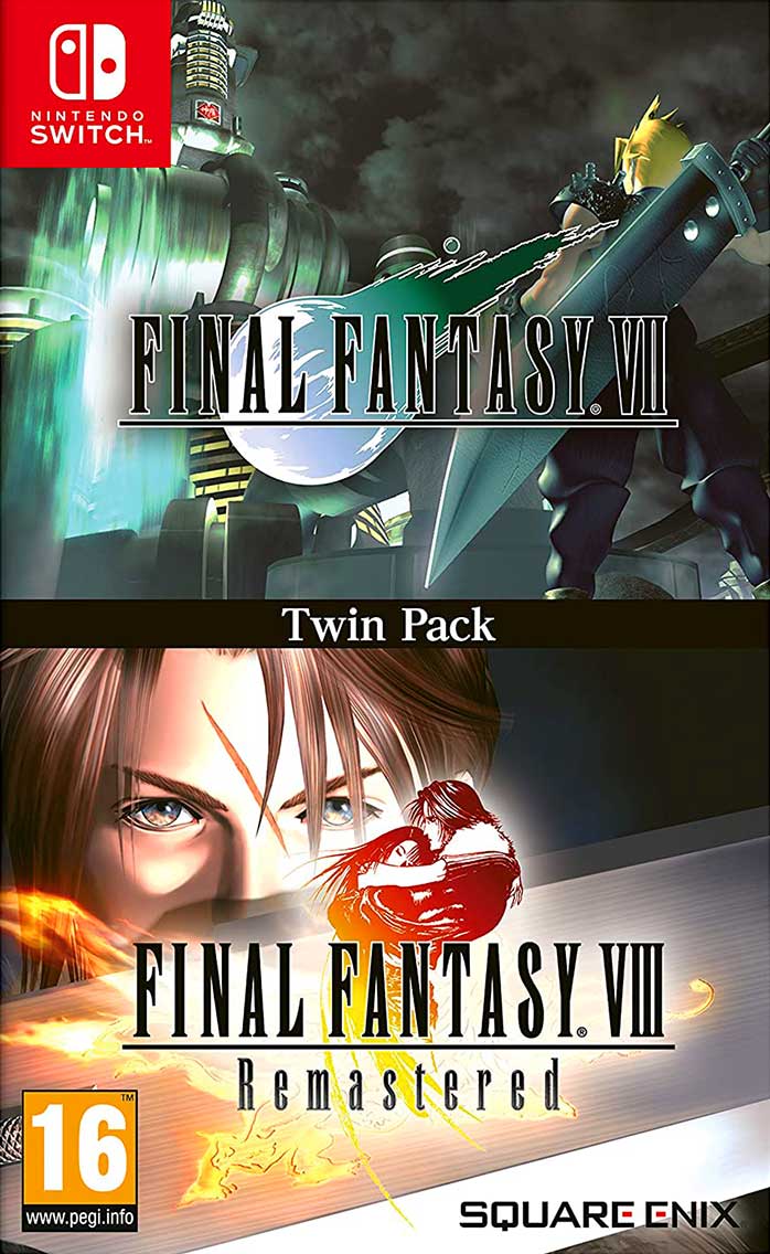 Final Fantasy VII and Final Fantasy VIII Remastered - Twin Pack