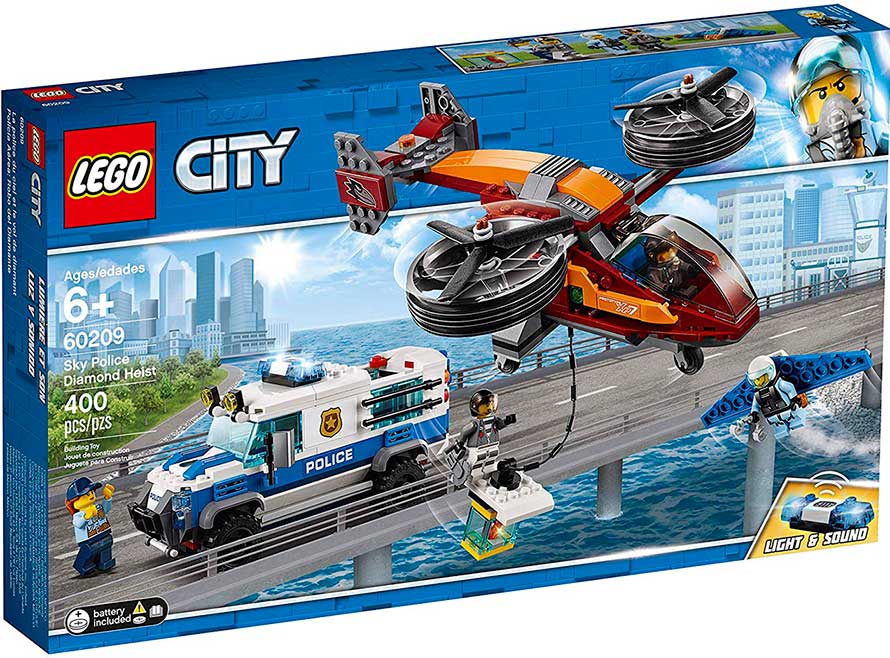 LEGO City Policía Aérea: Robo del Diamante