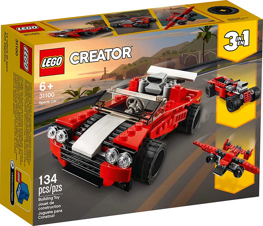 LEGO Creator 3en1 31100 Auto Deportivo