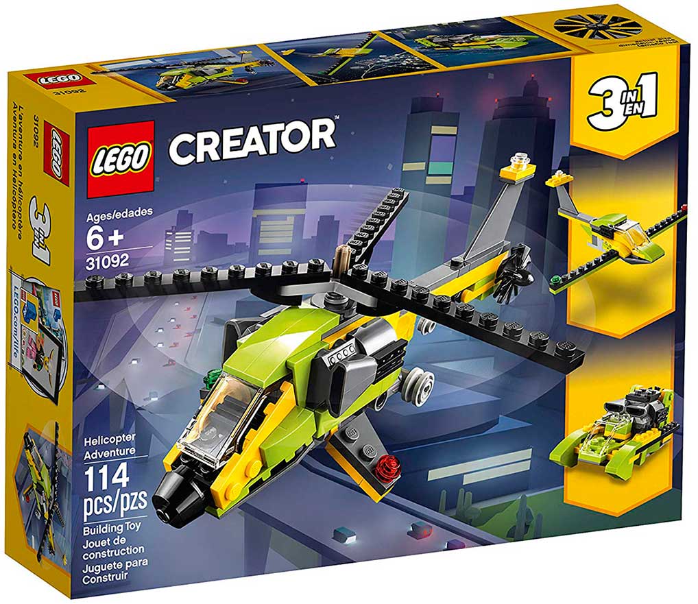 LEGO Creator Aventura en Helicóptero