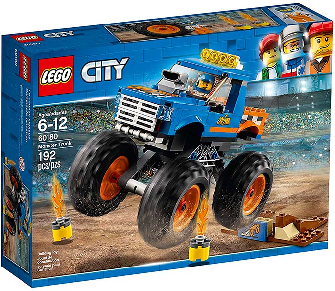 LEGO Juego de Construcción City Great Vehicles Camioneta Monstruo