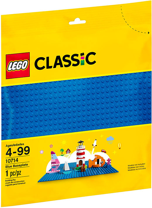 LEGO Juego de Construcción Classic Base Azul