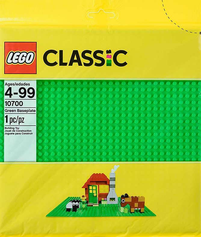 LEGO Juego de Construcción Classic Base Verde