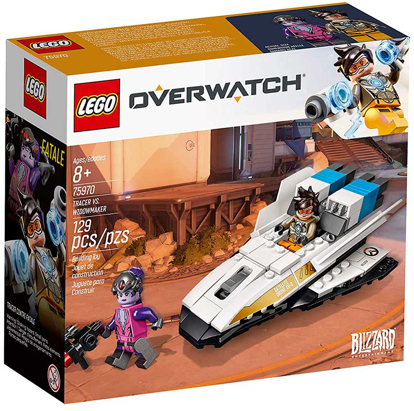 LEGO Overwatch Tracer Vs. Widowmaker