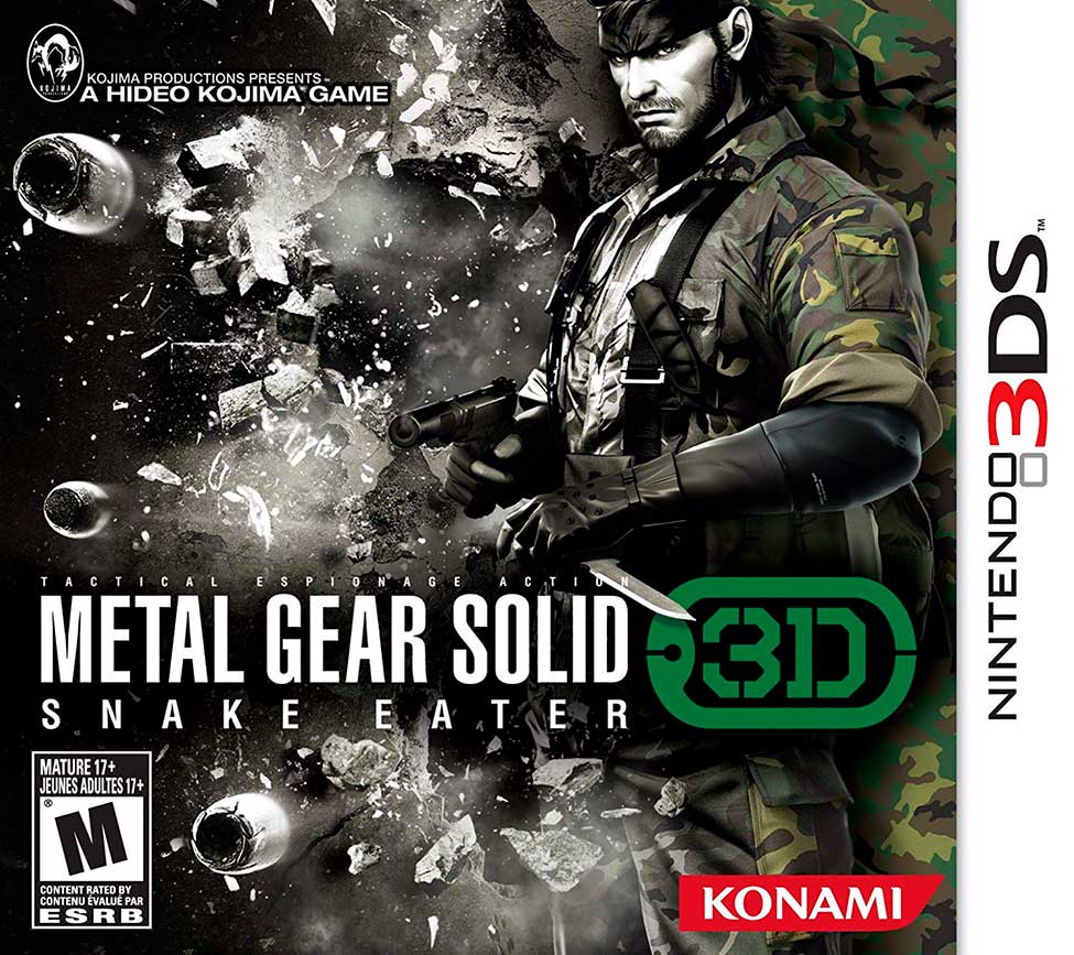 Metal Gear Solid Snake Eater 3D