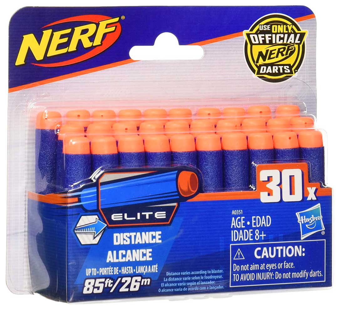 Nerf Empaque de 30 Dardos Elite