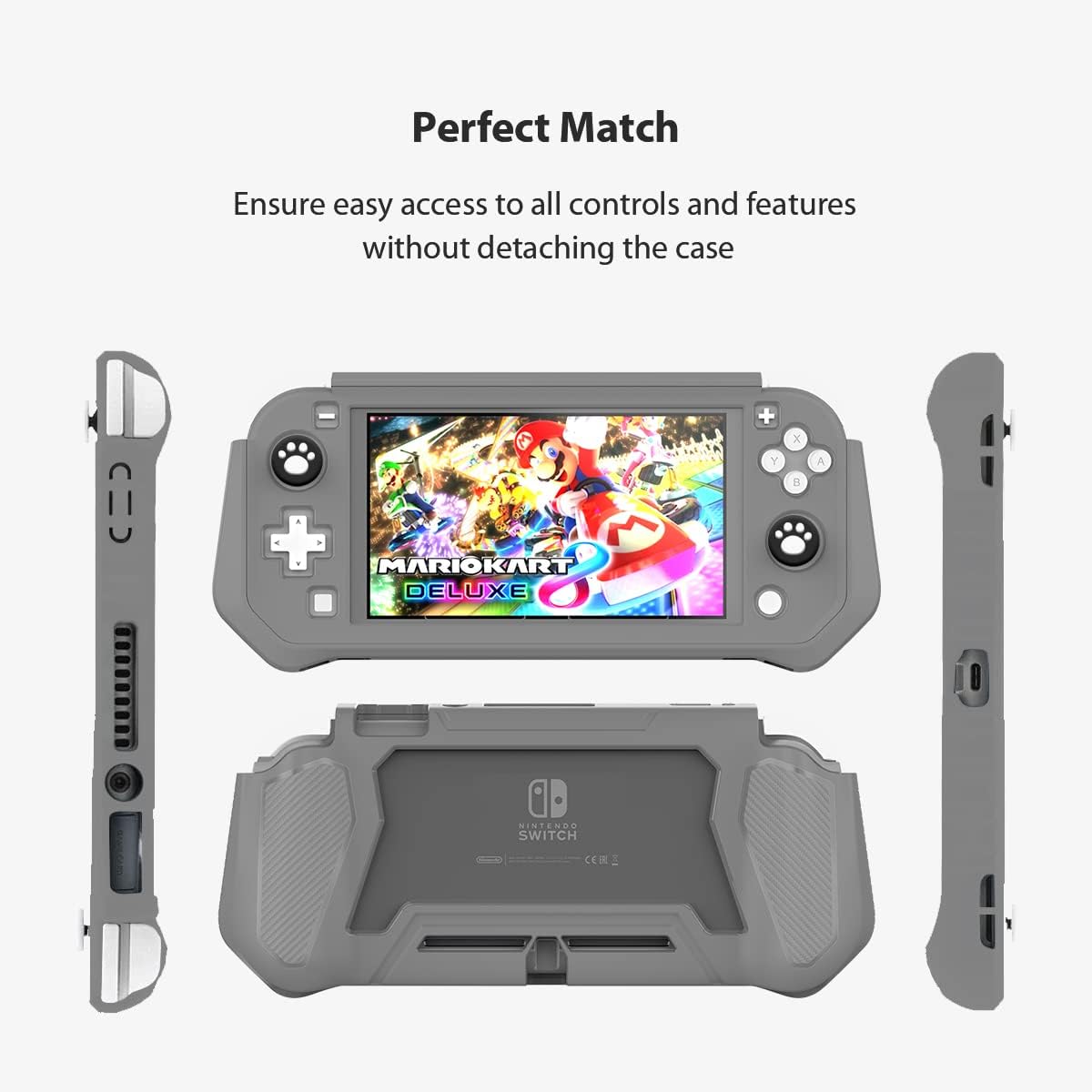 Nintendo Switch Lite Funda protectora Gris