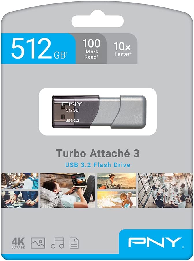 PNY 512GB Turbo USB 3.2