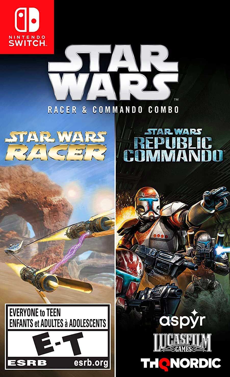 Star Wars Racer and Commando Combo