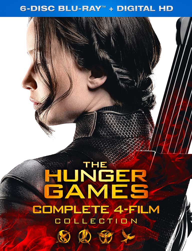 The Hunger Games: Complete 4 Film Collection