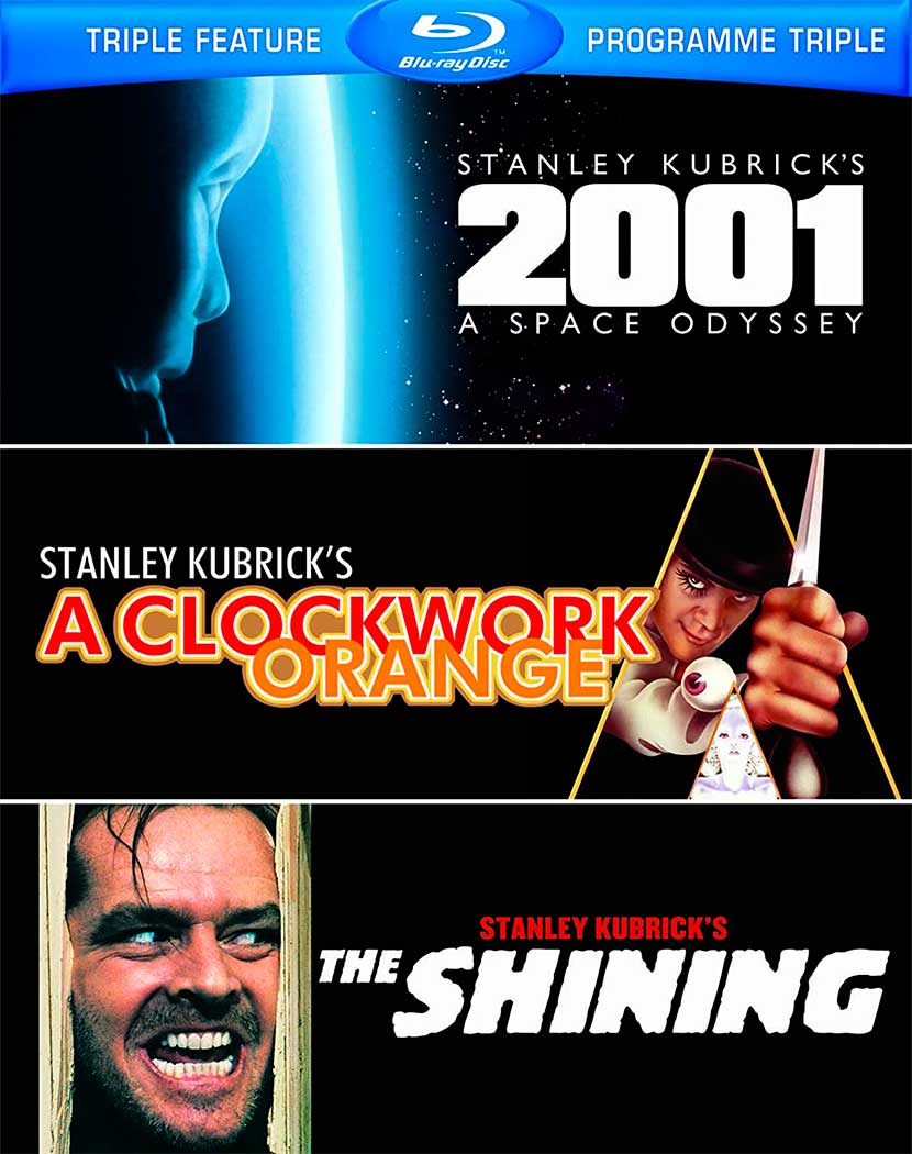 2001 A Space Odyssey / Clockwork Orange / Shining