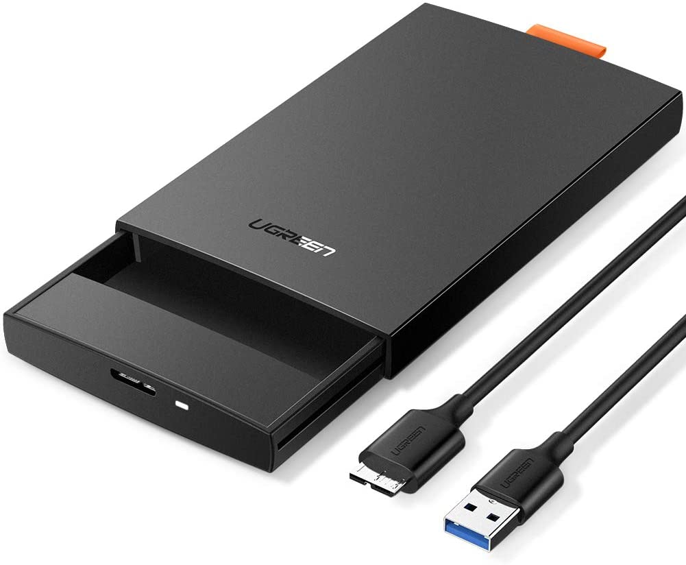 UGREEN Carcasa Disco Duro 2.5 y USB 3.0