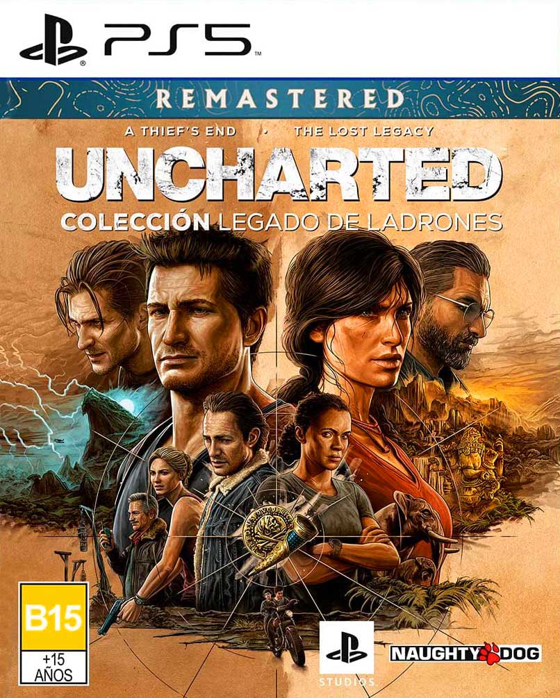 Uncharted Colección Legado de Ladrones