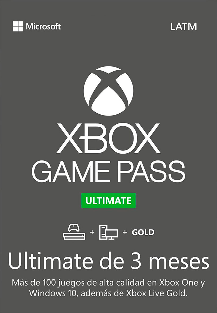 Xbox Game Pass Ultimate 3 meses